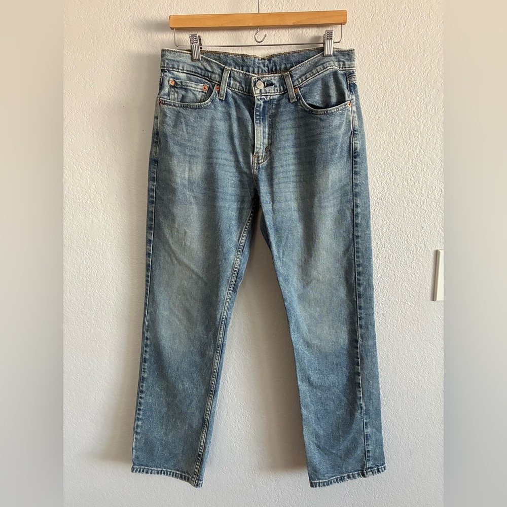 Levi’s 514 Straight Leg Jeans Walter Medium Wash Men’s 32 x 30